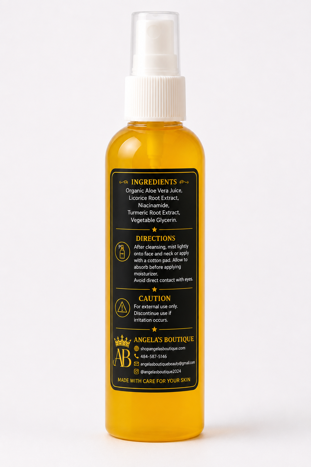 Golden Glow Turmeric Face Toner