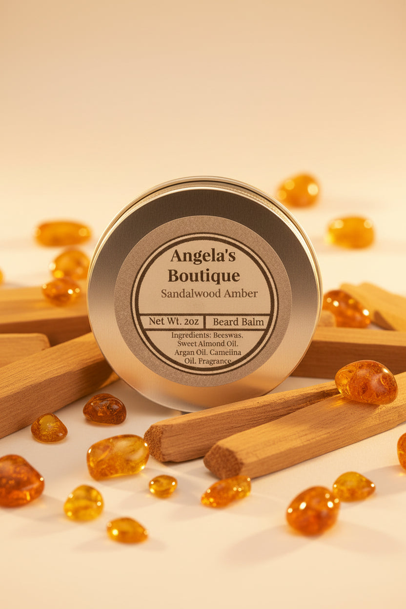 Sandalwood Amber Beard Balm