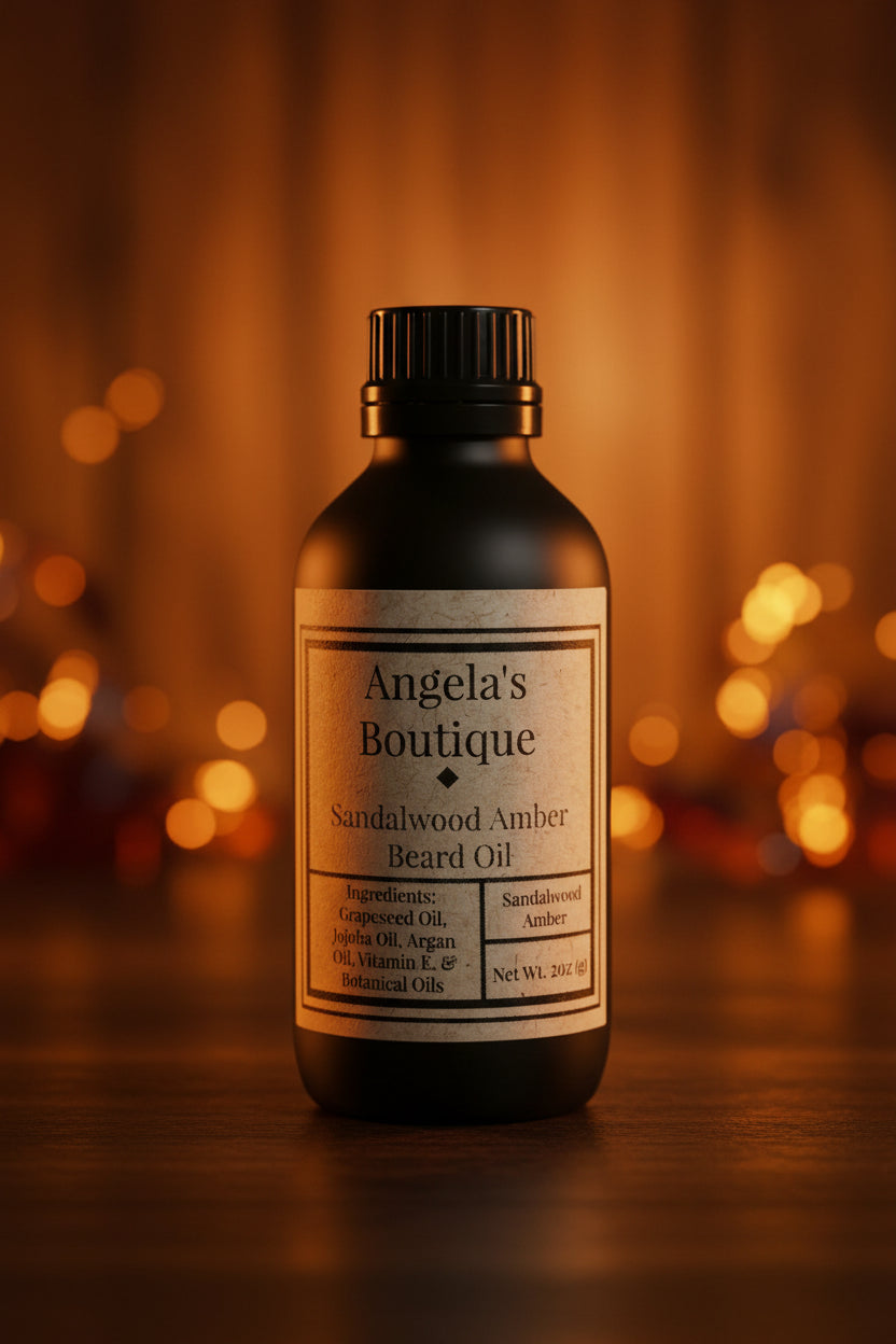 Sandalwood Amber Beard Oil