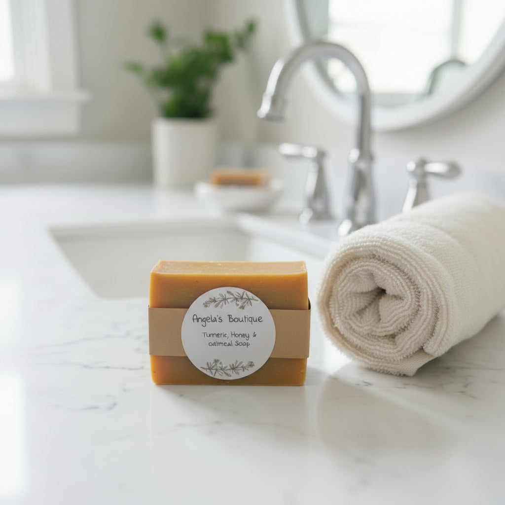 Turmeric, Honey & Oatmeal Soap