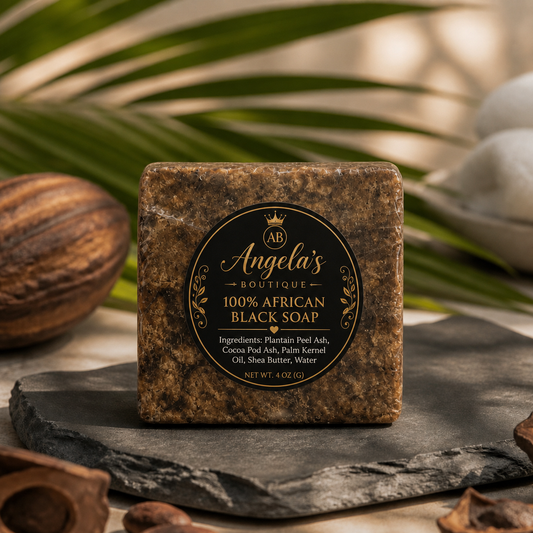 100% African Black Soap