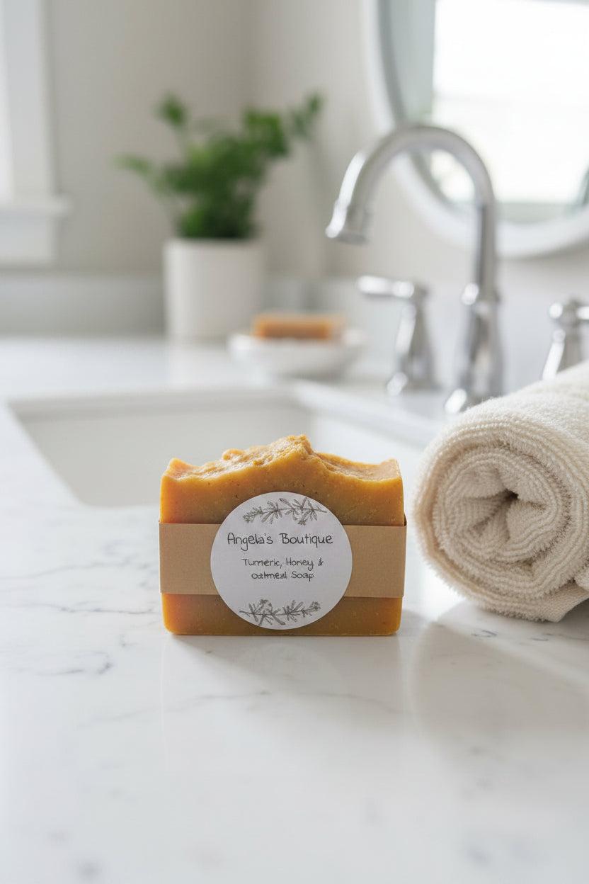 Turmeric, Honey & Oatmeal Soap