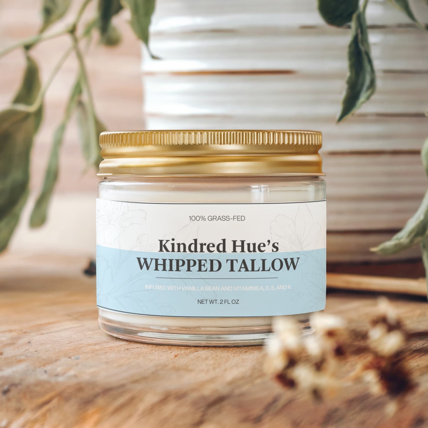 Kindred Hue Whipped Tallow Balm with Vanilla Bean