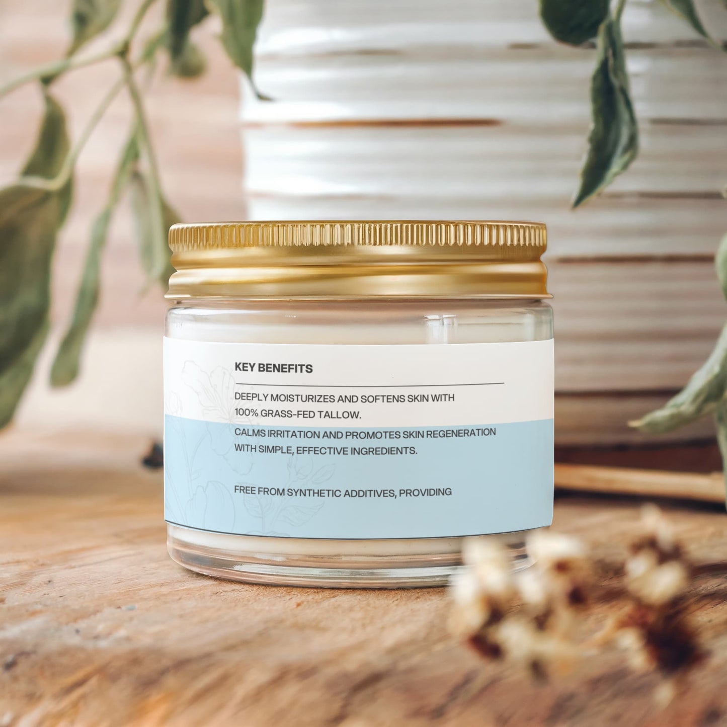Kindred Hue Whipped Tallow Balm with Vanilla Bean