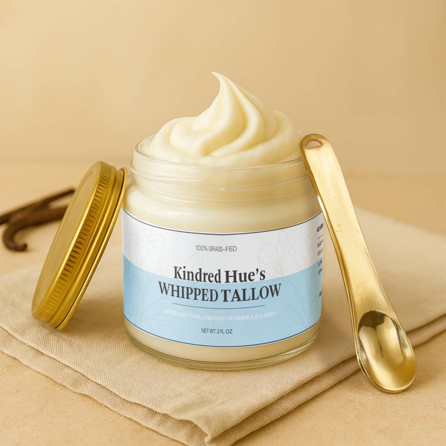 Kindred Hue Whipped Tallow Balm with Vanilla Bean