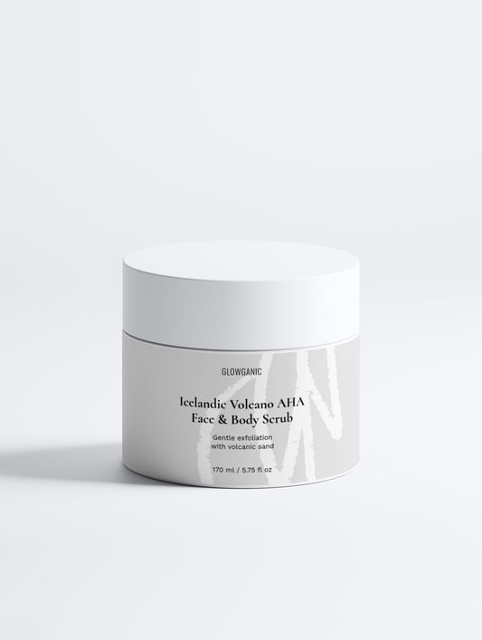 Icelandic Volcano AHA Face & Body Scrub
