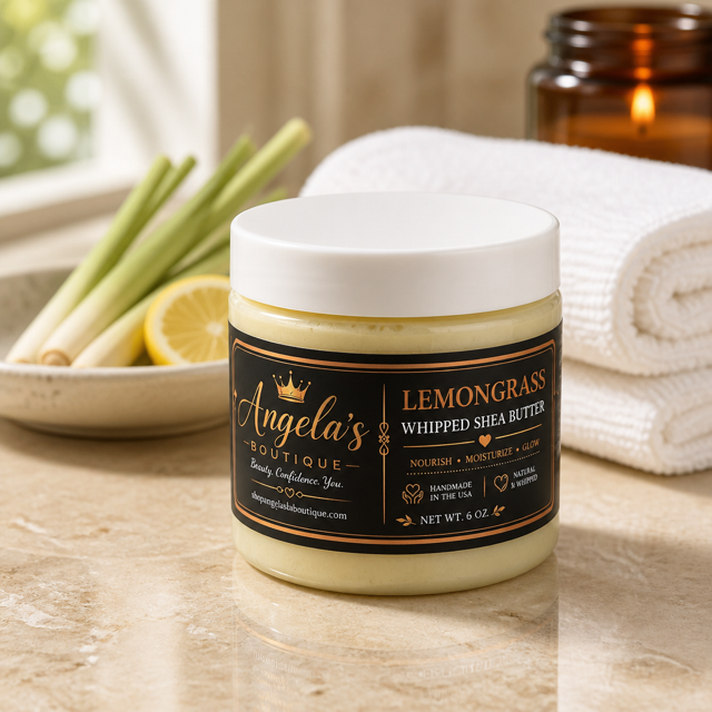 Lemongrass Scented Whipped Shea Butter